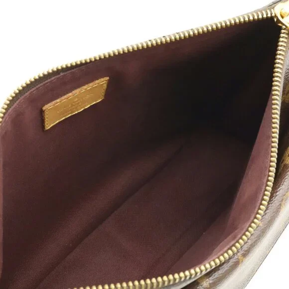 LOUIS VUITTON Brown Monogram Shoulder Bag - Picture 6 of 10